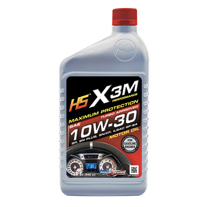HS Motor Oil 10W30 X3M 1 Quart