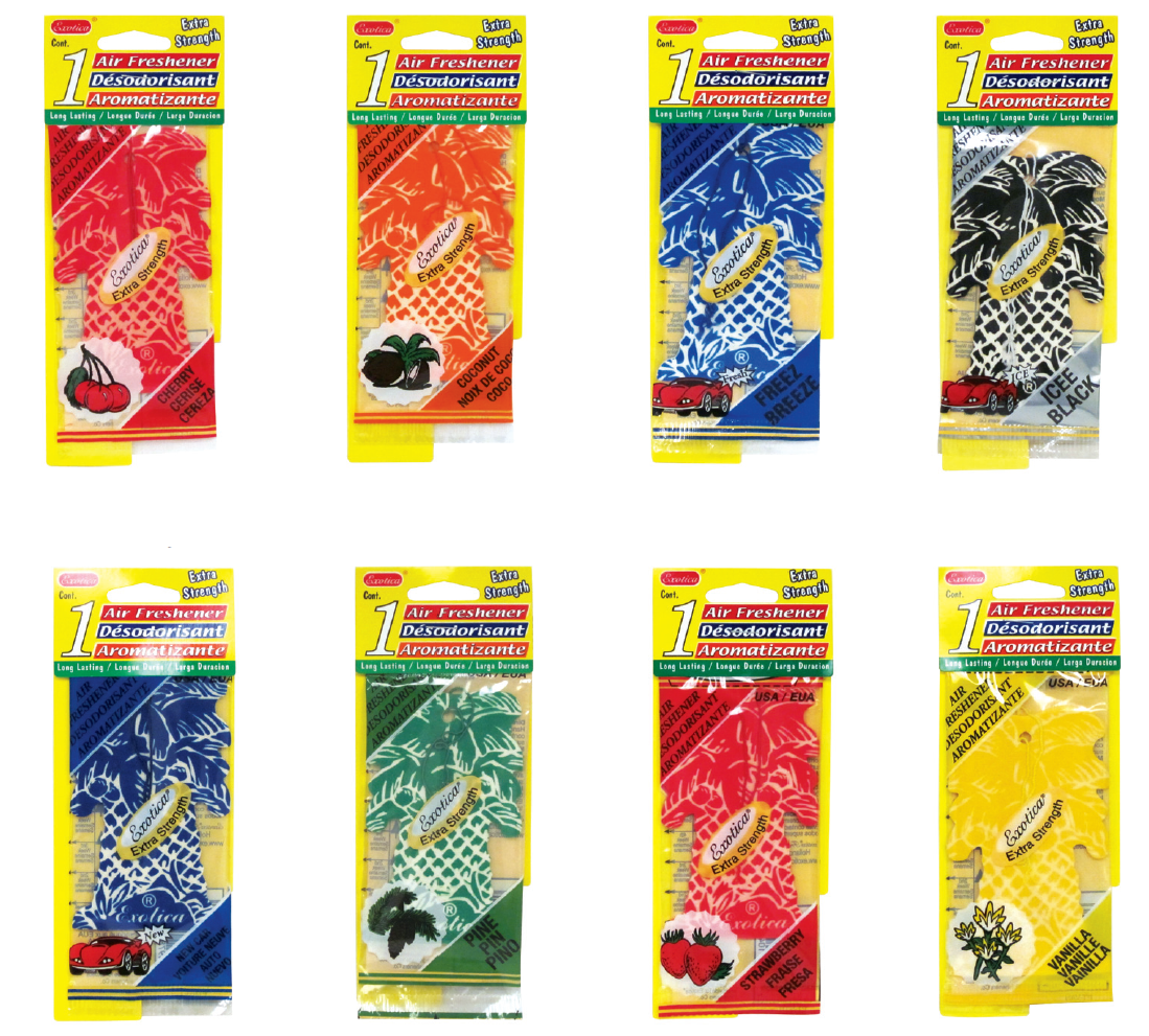 HS Air Freshener Tree, Assorted Fragrance (each)