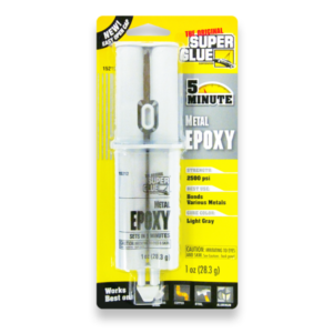 HS Quick Set Metal Epoxy Syringe 1oz