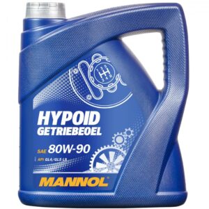 MANNOL Hypoid Gear Oil (Getriebeoel) 80W-90, 4 Litre (1 gallon)