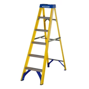 Fibreglass Ladder 3 step + 1 top brace