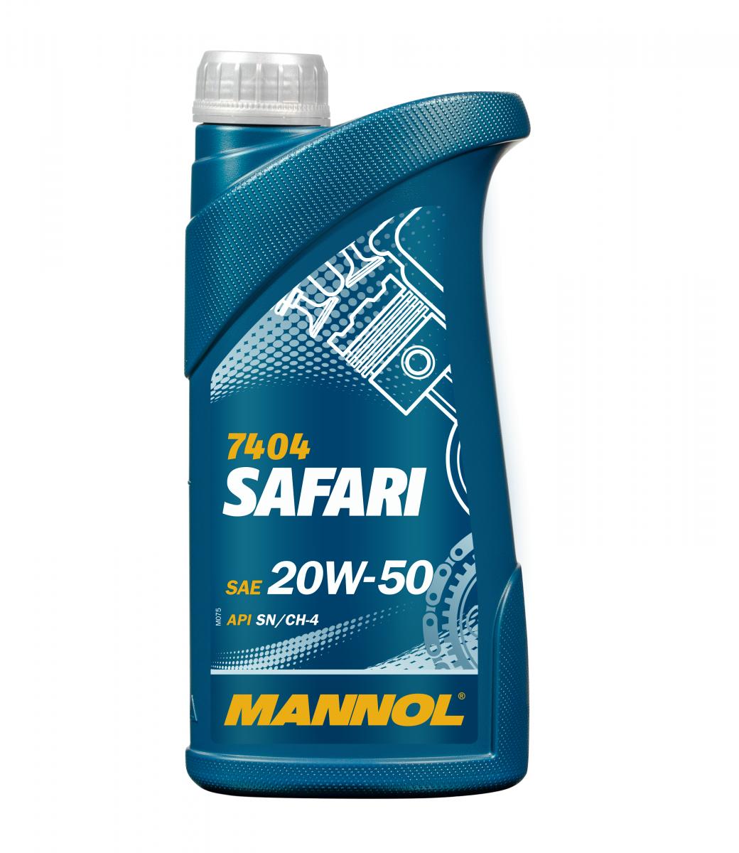 MANNOL Motoröl Safari 20W-50 (3 Liter) + Motor Doctor Additiv 350 Ml – Für Benzin- & Dieselmotoren