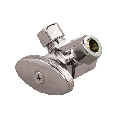 Angle Valve Twin Outlet 1/2" x Twin 3/8" Outlet