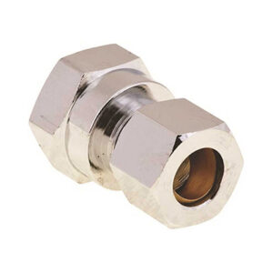 Brass Adaptor Connector 1/2" IPS X 3/8" Female