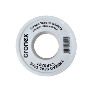 Plumbers Thread Seal Tape 1/2" x 12m/468" Cronex