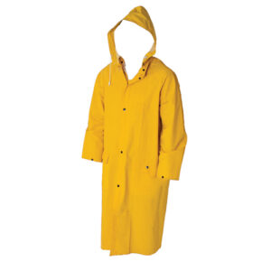 Yellow PVC Raincoat 48"
