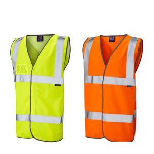 Hi-Vis Velcro Vest without Zip & Pocket