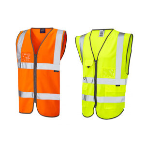 Hi-Vis Vest with Zip & Pocket