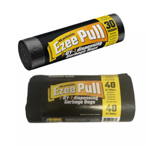 Rhino Black Garbage Bags (Sold per Case)