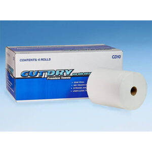 CUTNDRY® White Paper Hand Towel 800ft Roll