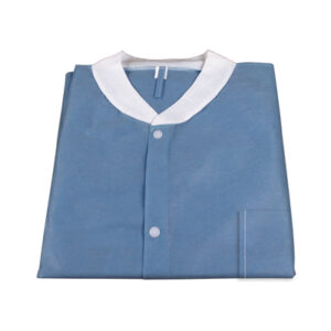 Lab Jacket w/ Pockets, Blue (Small/Medium/Large/XL, 2XL)