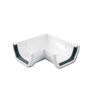 Gutter Corner Dual Mount 6" 90 deg.