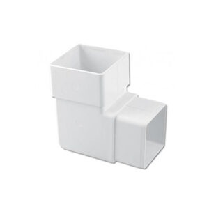 Gutter Downpipe Square Bend Elbow 3" x 92 Deg