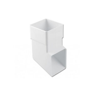 Gutter Downpipe Square Shoe 3"