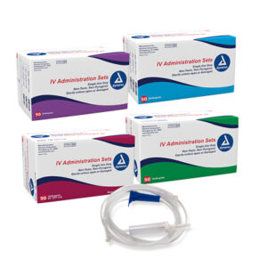 IV Administration Set - 20 Drop, 92"/60 Drop, 78", (1's) - 50/Box