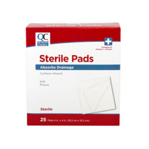 Sterile Pads 4" X 4" (25's)