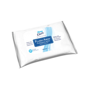 Flushable Wipes (Junior) flow pack, 5x8, (42's)