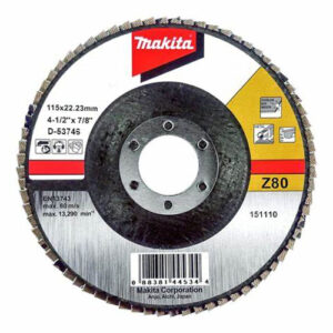 Flap Disc, 4-1/2" (115mm) 80 Grit (B10)