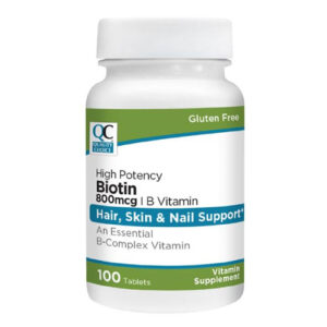 Biotin 800mcg Tabs 100's