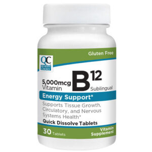 Vitamin B-12 5000 Mcg Sublingual Tablets 30's