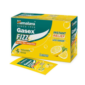 GASEX-FIZZ Instant Relief sachet Acid, Gas, Indigestion LEMON 5gm