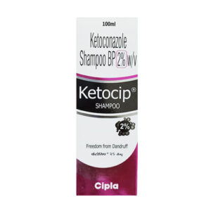 Anti-Dandruff Anti-fungal Shampoo  Ketaconazole 2% 100ml - CIPLA®  KETOCIP®