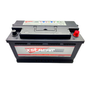 XSTREAM DIN Battery 12V 100A 850CCA Maintenance Free 60044 Left Hand
