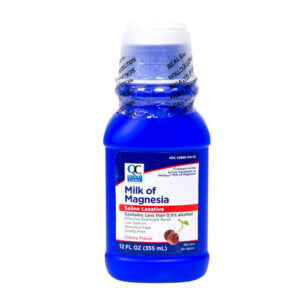 Milk of Magnesia, CHERRY (12oz) - QC® .. cmp to PHILLIPS®