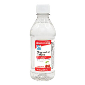 Magnesium Citrate Saline Laxative Cherry Liquid, 10 oz - QC®