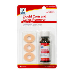 Corn & Callus Liquid Remover, 0.5oz - Salicylic Acid - QC® .. Cmp to Dr. SCHOLLS®