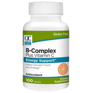 B-Complex Vitamin +C 100’s - QC®