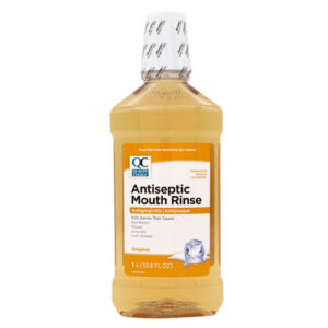 Anti-Septic Mouth Rinse, Original (33.8oz) - QC® .. cmp to LISTERINE®