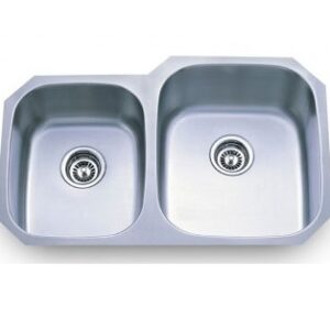Double Sink 40/60 SS (32" x 20 3/4" x 9")