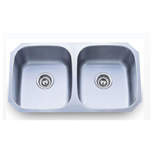 Double Sink Equal Stainless Steel