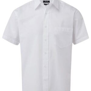 Premier Men's Short Sleeve Poplin Shirt